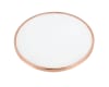 Alivia 3 Piece Occasional Table Set in Rose Gold & Frosted Glass Finish by Acme - 81835-S - Image 4 of 0