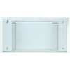 Nevaeh 3 Piece Occasional Table Set in Clear Glass & White High Gloss Finish by Acme - 82360-S - Image 4 of 0