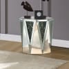 Noor 3 Piece Occasional Table Set in Mirrored & Faux Gem Stones Finish by Acme - 82775-S - Image 4 of 0