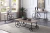 Francie 3 Piece Occasional Table Set in Oak & Antique Gray Finish by Acme - 82860-S - Image 1 of 0