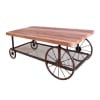 Francie 3 Piece Occasional Table Set in Oak & Antique Gray Finish by Acme - 82860-S - Image 4 of 0