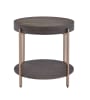 Weyton 3 Piece Occasional Table Set in Dark Oak & Champagne Finish by Acme - 82955-S - Image 5 of 0