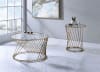 Bluelipe 3 Piece Occasional Table Set in Champagne Finish by Acme - 82990-S - Image 1 of 0