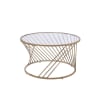 Bluelipe 3 Piece Occasional Table Set in Champagne Finish by Acme - 82990-S - Image 3 of 0