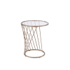 Bluelipe 3 Piece Occasional Table Set in Champagne Finish by Acme - 82990-S - Image 5 of 0