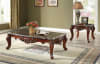 Eustoma 3 Piece Occasional Table Set in Walnut Finish by Acme - 83065-S - Image 1 of 0
