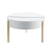 Botfish 3 Piece Occasional Table Set in White & Natural Finish by Acme - 83215-S - Image 3 of 0