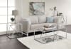 Virtue 3 Piece Occasional Table Set in Clear Glass & Chrome Finish by Acme - 83480-S - Image 3 of 0