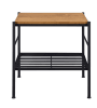 Kande 3 Piece Occasional Table Set in Oak & Black Finish by Acme - 83865-S - Image 5 of 0
