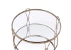 Zekera 3 Piece Occasional Table Set in Champagne & Mirrored Finish by Acme - 83940-S - Image 3 of 0