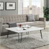 Telestis 3 Piece Occasional Table Set in White Marble & Black Finish by Acme - 84500-S - Image 3 of 0