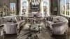 Versailles 3 Piece Occasional Table Set in Antique Platinum by Acme - 86845-S - Image 4 of 0
