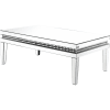 Lotus 3 Piece Occasional Table Set in Mirrored & Faux Crystals Finish by Acme - 88050-S - Image 4 of 0