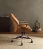 Hamilton Office Chair in Coffee Top Grain Leather Finish by Acme - 92412 - Image 4 of 0