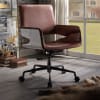 Kamau Office Chair in Vintage Cocoa Top Grain Leather Finish by Acme - 92567 - Image 1 of 0