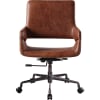 Kamau Office Chair in Vintage Cocoa Top Grain Leather Finish by Acme - 92567 - Image 2 of 0