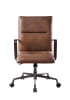 Indra Office Chair in Vintage Chocolate Top Grain Leather Finish by Acme - 92568 - Image 2 of 0