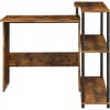 Ievi Executive Home Office Desk in Weathered Oak & Black Finish by Acme - 92750 - Image 1 of 0