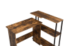 Ievi Executive Home Office Desk in Weathered Oak & Black Finish by Acme - 92750 - Image 3 of 0