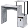 Lyphre Executive Home Office Desk in Antique White & Black Finish by Acme - 92762 - Image 2 of 0