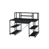 Amiel Executive Home Office Desk in Black Finish by Acme - 92877 - Image 2 of 0