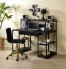 Amiel Executive Home Office Desk in Black Finish by Acme - 92877 - Image 5 of 0
