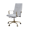 Duralo Office Chair in Vintage White Top Grain Leather Finish by Acme - 93168 - Image 3 of 0