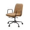 Eclarn Office Chair in Rum Top Grain Leather Finish by Acme - 93174 - Image 2 of 0