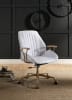 Argrio Office Chair in Vintage White Top Grain Leather Finish by Acme - 93241 - Image 1 of 0