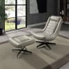 Piran Accent Chair w/Swivel in Twilight Top Grain Leather Finish by Acme - AC02584 - Image 1 of 0