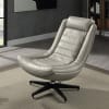 Piran Accent Chair w/Swivel in Twilight Top Grain Leather Finish by Acme - AC02584 - Image 2 of 0