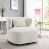 Darius Accent Chair w/Pillow in Beige Boucle Finish by Acme - AC02589 - Image 1 of 0