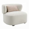 Darius Accent Chair w/Pillow in Beige Boucle Finish by Acme - AC02589 - Image 3 of 0