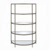 Aditya Rack in Mirrored and Antique Brass Finish by Acme - AC02738 - Image 3 of 0
