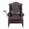 Pino Accent Chair w/Pillow in Vintage Brown Top Grain Leather Finish by Acme - AC02994 - Image 3 of 0