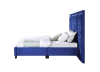 Damazy Bed in Blue Velvet Finish by Acme - BD00973Q - Image 3 of 0