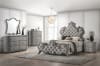 Perine 6 Piece Bedroom Set in Gray Velvet Finish by Acme - BD01062 - Image 1 of 0