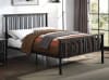 Zudora Twin Bed in Antique Oak & Black Finish by Acme - BD01747T - Image 1 of 0