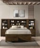 Merrliee II 6 Piece Bedroom Set in Oak Finish by Acme - BD02077 - Image 2 of 0