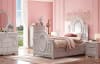 Flora Twin Panel Bed in Gray Finish by Acme - BD02210T - Image 2 of 0