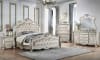 Bently 6 Piece Bedroom Set in Fabric & Champagne Finish by Acme - BD02289 - Image 1 of 0