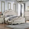 Bently 6 Piece Bedroom Set in Fabric & Champagne Finish by Acme - BD02289 - Image 2 of 0