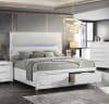 Tarian Bed in White Boucle & Pearl White Finish by Acme - BD02317Q - Image 1 of 0