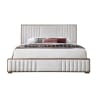 Kaleea Bed in Light Gray Chenille & Walnut Finish by Acme - BD02468Q - Image 5 of 0