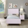 Gaines Contemporary Full Bed in Pink High Gloss Finish by Acme - BD02660F - Image 1 of 0
