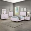 Gaines Contemporary Full Bed in Pink High Gloss Finish by Acme - BD02660F - Image 2 of 0