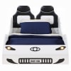 Colen Transitional Twin Car Bed in White Finish by Acme - BD02821T - Image 2 of 0