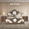 Devany Transitional Queen Bed in Cream and Cherry Finish by Acme - BD03062Q - Image 1 of 0