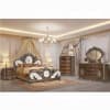 Devany Transitional Queen Bed in Cream and Cherry Finish by Acme - BD03062Q - Image 2 of 0
