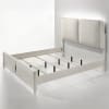 Laveda 6 Piece Bedroom Set in Light Gray Boucle and Pearl White Finish by Acme - BD03792 - Image 4 of 0